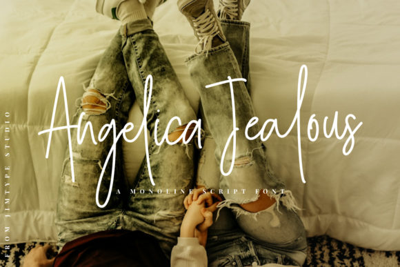 Angelica Jealous: A Stylish Script Font