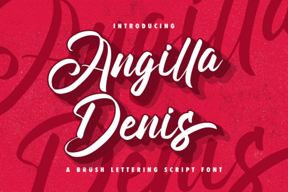 Angilla Denis: A Modern Script Font for Web Design