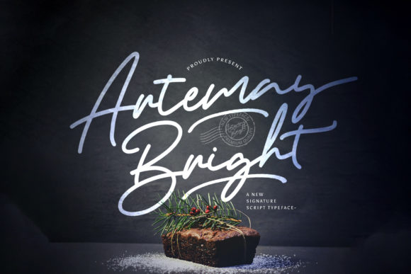 Artemay Bright: A Handwritten Font for Creative Makers