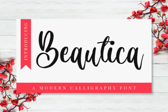 Beautica: A Script Font for Web Design