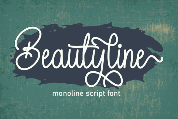 Beautyline: A Professional Handwritten Font