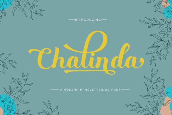 Chalinda: A Bold Handwritten Font for Digital Marketing