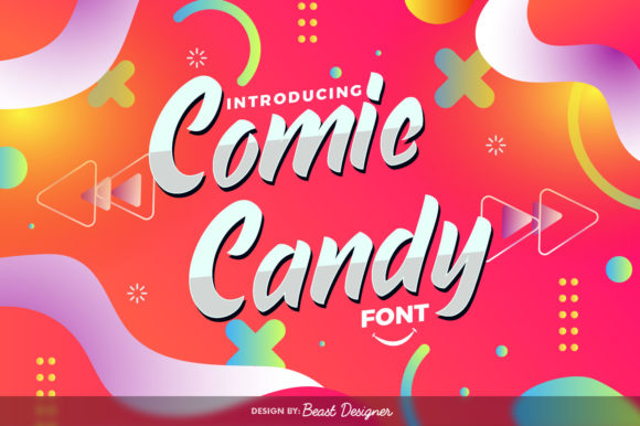 Comic Candy: A Fun Script Font for Creative Campaigns