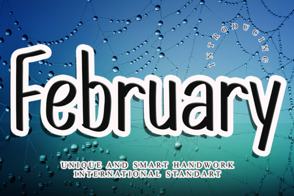 February: A Font for Business Style
