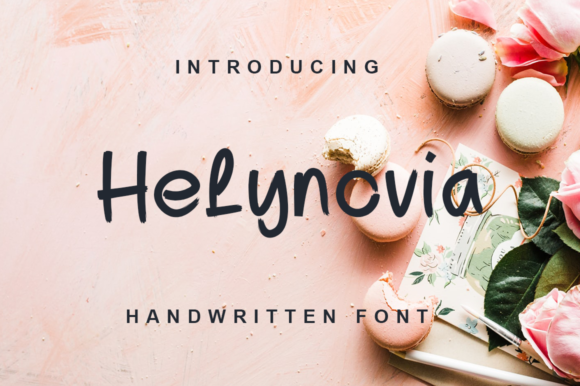 Helynovia: A Delicate Script for Creative Projects