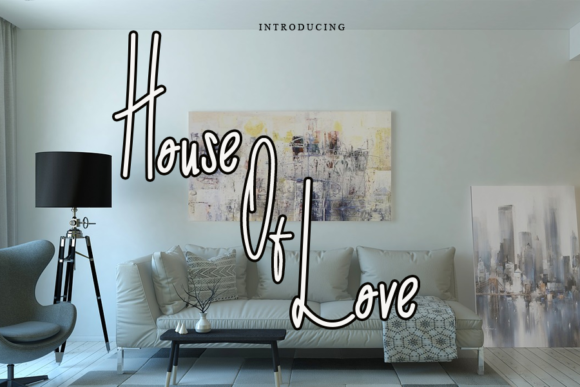 House of Love Font: A Stylish Touch for Web Design