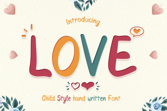 Love Font: A Sweet Script for Crafters