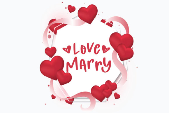 Love Marry Font for Business
