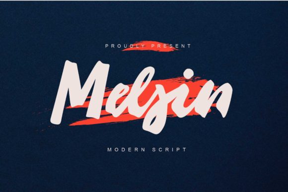 Melsin: A Handwritten Font for Elegant Design