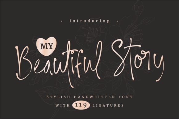 My Beautiful Story Font Review