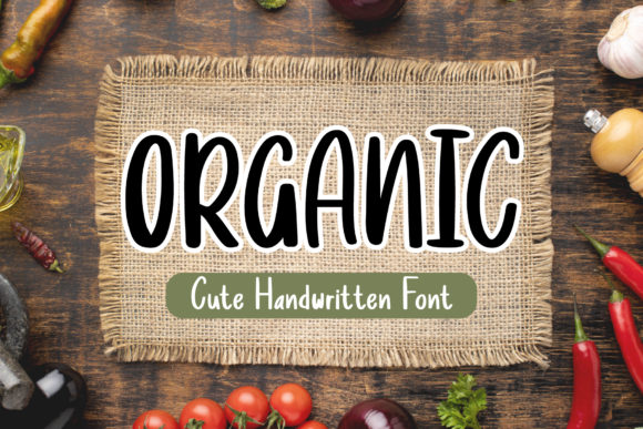 Organic Font for Web Design