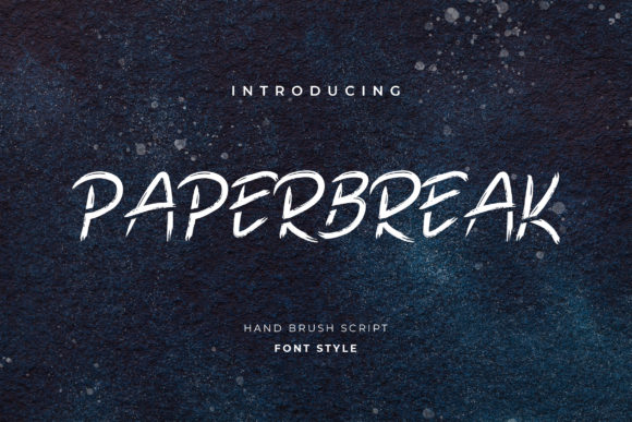 Paperbreak: A Handwritten Font for Web Design