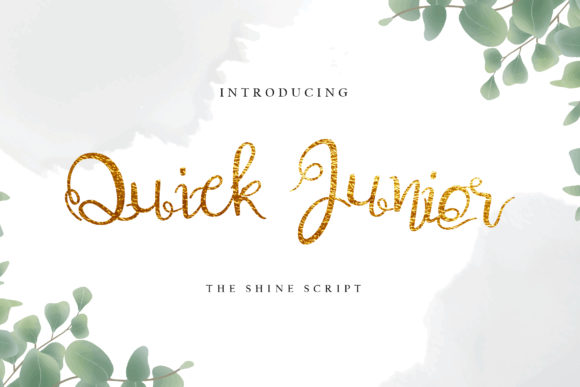 Quick Junior: A Font for Polished Branding