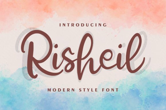 Risheil: A Handwritten Font for Editorial Magic